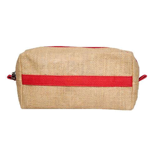 Jute Long Travel Pouch